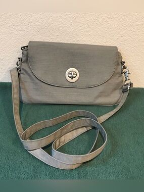Baggallini Gray Crossbody Shoulder Bag